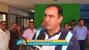 Fabrício Duarte fala à TV Anhanguera