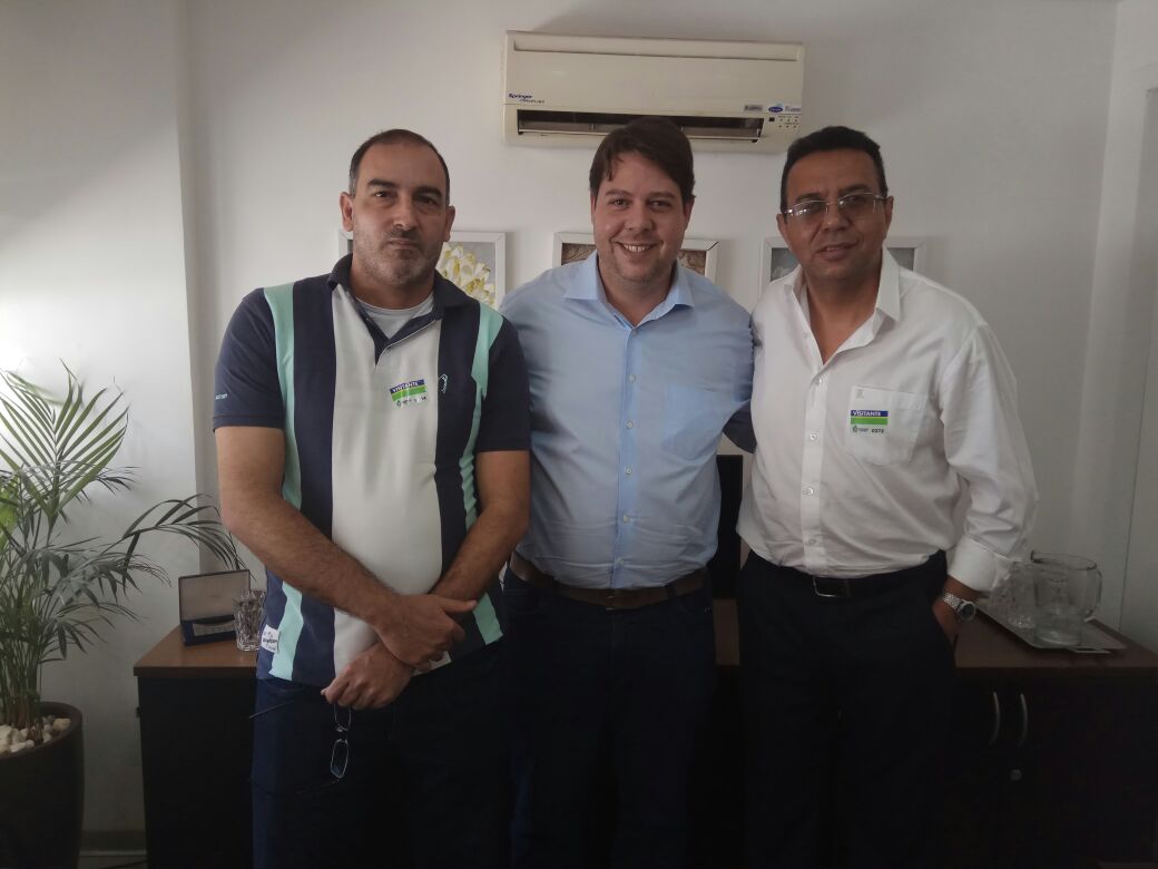 Fabrício Duarte, Karlos Cabral e Luzo Gonçalves