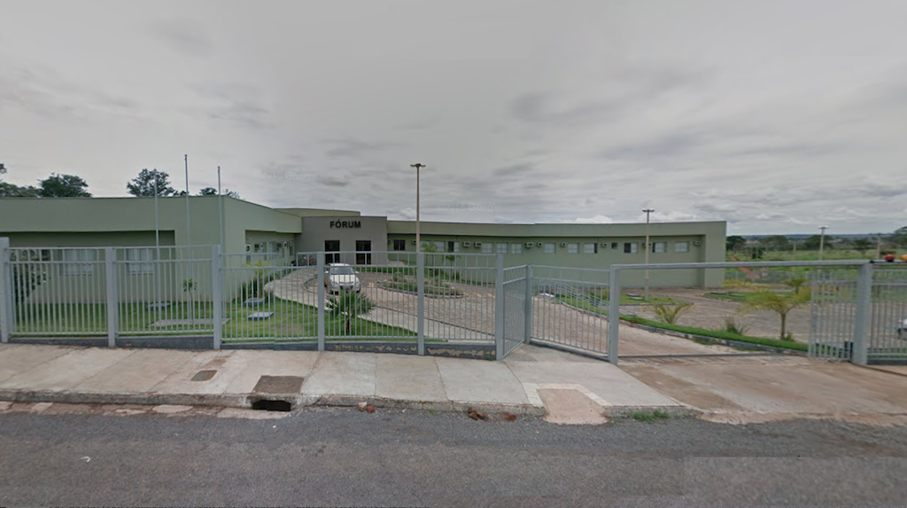 Fórum da comarca de Cidade Ocidental (Foto: Google Street View)