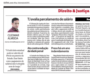 Assunto foi destaque hoje em O Popular