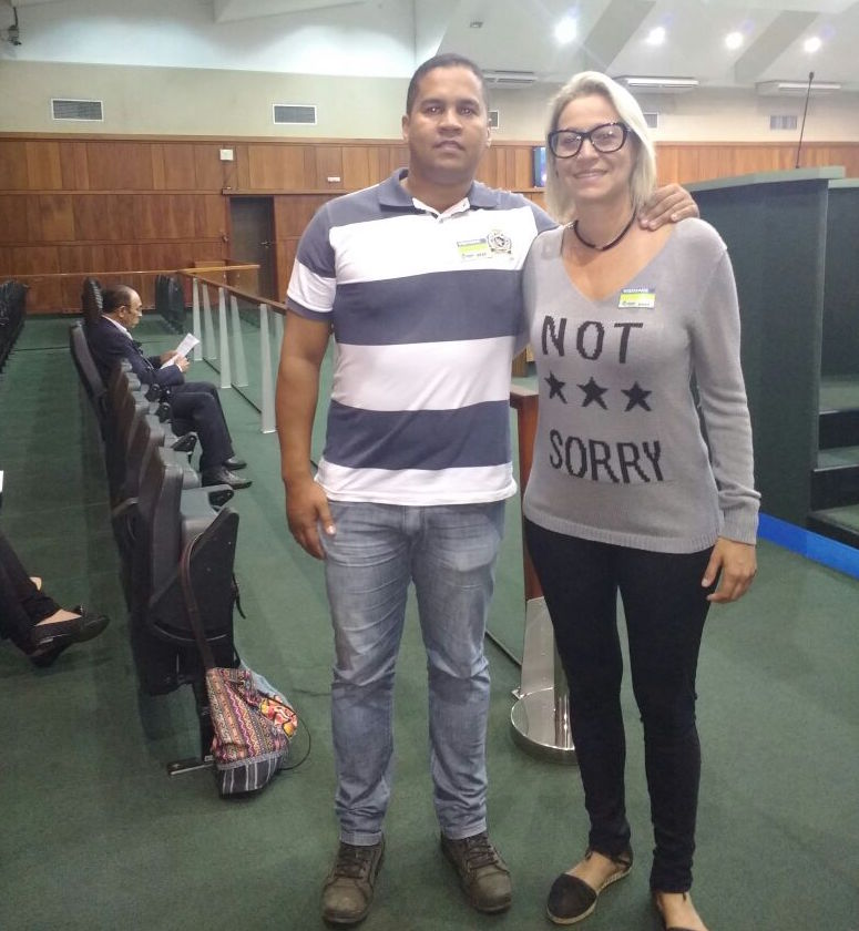 A 1ª vice-presidente, Mara Cristina, e o vice-presidente para Assuntos Esportivos e Socioculturais, Eduardo Faria, buscaram apoio na Alego para garantir o atendimento dos pleitos dos servidores