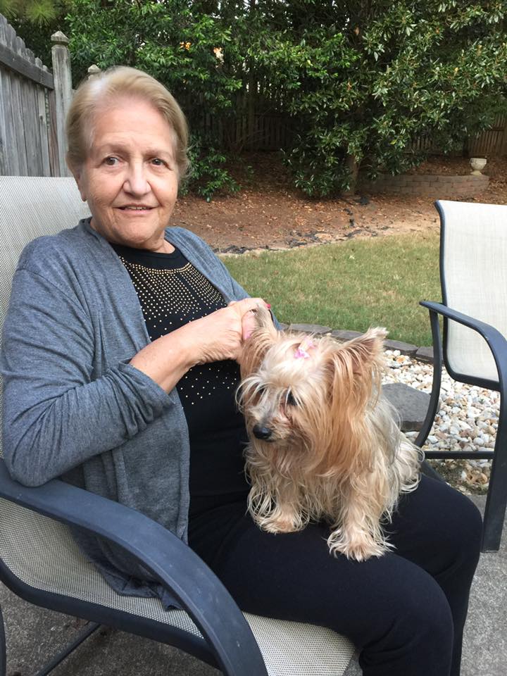 Dona Marlene Veiga, mãe de Analuiza