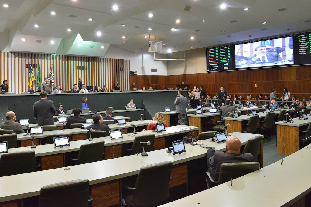 Plenário da Assembleia Legislativa de Goiás. Foto: Marcos Kennedy
