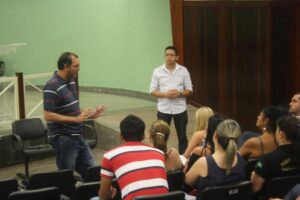 Diretores do SINDJUSTIÇA, Fábio Queiroz e Fabrício Duarte prestam assistência a servidores de Rio Verde